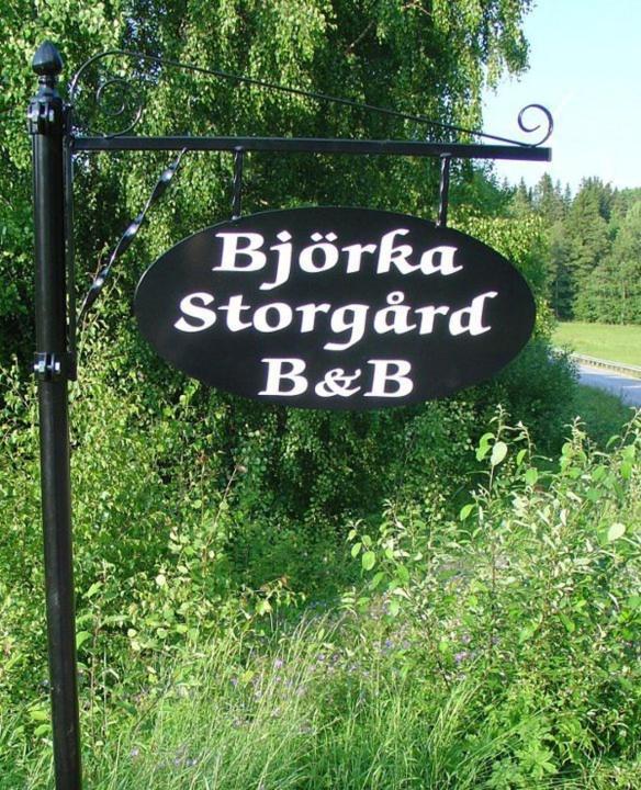 Bjoerka Storgard B&B Motala Exterior foto